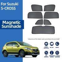 สำหรับ Suzuki SX4 S-Cross JY Crossover 2013-2020รถแม่เหล็กบังแดดกระจกหน้ากระจกหลังหมวกกันแดด