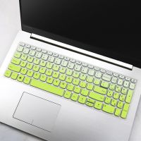 Soft Protector Case Keyboard Cover for 15.6 Inch Lenovo IdeaPad 340C 330C 320 Rainbow Silicon Laptop Ultra-thin Skin Dustproof Keyboard Accessories