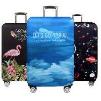 [Koala Travel] กระเป๋าเดินทางล้อลากลายดาวเคราะห์แห่งความสุขเคสกันกระแทกดอกไม้ฟลามิงโกสีน้ำเงินเคส Kopor Perjalanan ดรีมยืดหยุ่นได้ Xt910เคสกันกระแทก