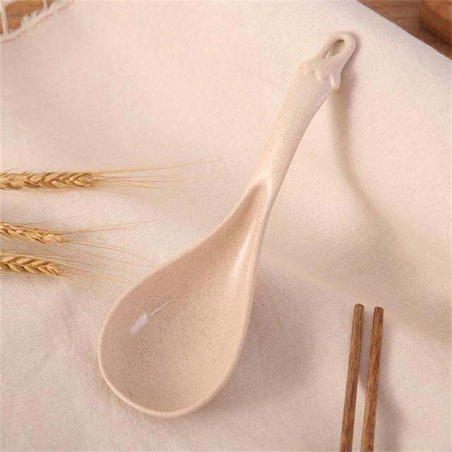 rice-spoon-household-eggplant-wheat-straw-large-plastic-kitchenware-porridge-spoon-thickened-soup-spoon-kitchen