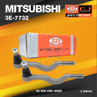 (ประกัน 6 เดือน) ลูกหมากคันชักใน MITSUBISHI STRADA 2WD มิตซูบิชิ สตราด้า / 3E-7732 / ยี่ห้อ 333 (1คู่ 2 ตัว) TIE ROD END, INNER (ซ้าย / ขวา)