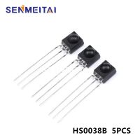 5ชิ้น HS38B HS0038B 38KHZ รีโมท IC PCM อินฟราเรด,เครื่องรับตรง SIP3,ตัวรับอินฟราเรด