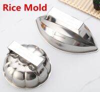 cooking rice mold stainless steel kitchen gadgets Round Dish Mold with Push Board Restaurant Creative Dish Rice Shaping Mold