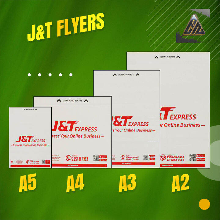 J&T Courier Bag / Plastic Bag / Parcels Lazada