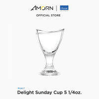 AMORN - (Ocean) P02617  Delight Sunday Cup  -  ถ้วยไอศกรีม แก้วโอเชี่ยนกลาส Delight Sunday Cup Ocean Glass 5 1/4 oz.