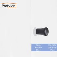 Probrico ที่จับตู้สีดำผิวด้านเฟอร์นิเจอร์ทองเหลืองดึงที่จับยาวตู้เสื้อผ้าตู้มือจับลิ้นชักแบบดึงประตูห้องครัว