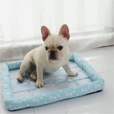 [pets baby] ผ้าห่มระบายอากาศนำมาใช้ใหม่เสื่อสุนัข AccessoriesPad นอนตารางเสื่อสัตว์เลี้ยงสุนัขระบายอากาศเตียงสุนัข