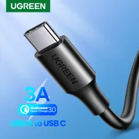 UGREEN Type C Cable for Huawei p20, Huawei mate10, Huawei mate 20 USB C to USB 2.0 fast Charging and Sync Data Cord for Xiaomi A1,Samsung S8,Huawei P9, GoPro Hero 5, Google Pixel XL, Nexus 5X 6P，LG G5, OnePlus 2, HTC 10 Smartphones Black