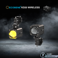 ECOBENE KD20 WIRELESS ชุดไฟสปอร์ตไลท์ไร้สาย LED FULL SET 60W IP68 ไฟหน้ารถ ไฟตัดหมอก