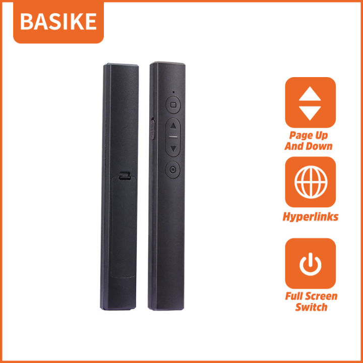 basike-digital-รีโมทนำเสนองาน-hp-ss10-usb-usb-c-แบบมัลติฟังก์ชั่น-เลเซอร์รีโมทคอนโทรล2-4ghz-ppt-การนำเสนอพาวเวอร์พ้อยท์รีโมทบลูธูท