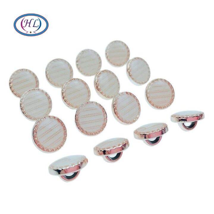 hl-50-100pcs-11mm-new-dripping-oil-shank-plating-buttons-diy-apparel-sewing-accessories-shirt-buttons-haberdashery