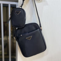 2022 New Nylon Mobile Phone Bag Male Messenger Bag Mobile Phone Bag Fashion Casual Combination Card Bag