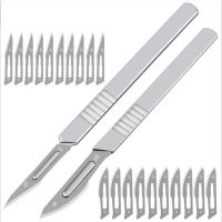 【YF】 11  23  Carbon Steel Surgical Scalpel Blades  Handle Cutting Tool PCB Repair Animal