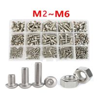 Hex Button Socket Head Cap Screw Nut Hexagon Metric Thread Kit Baut Mesin