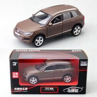 Die Casts Collectible Model Cars Static Alloy Sports Car Birthday Gift 1:36 VW Touareg SUV Toys for Children Home Decor Die-Cast Vehicles