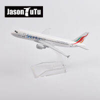 JASON TUTU 16เซนติเมตรศรีศีลังกาแอร์บัส A320เครื่องบินรุ่นเครื่องบินเครื่องบินรุ่น D Iecast โลหะ1400ขนาดเครื่องบิน D Ropshipping