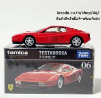 PN31F40r Tomica Premium Tomy Takara No.06 Ferrari TESTAROSSA RED 1/62 โมเดลรถขนาดเล็ก โทมิก้า เฟอร์รารี่ เทสทารอสซา ขนาดรถ 7.5cm x 3.0cm x 2.0cm ใหม่ กล่องสวยในซีล พร้อมจัดส่ง