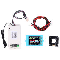 Wireless Voltage Ammeter ABS PCB Multi Function Voltages Current Gauge with Color Screen