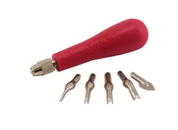 Linoleum Carving Tools DIY Rubber Stamp Clay Texture Emboss Lino Cutter  Ceramic Pottery Gypsum Sculpting Sharp