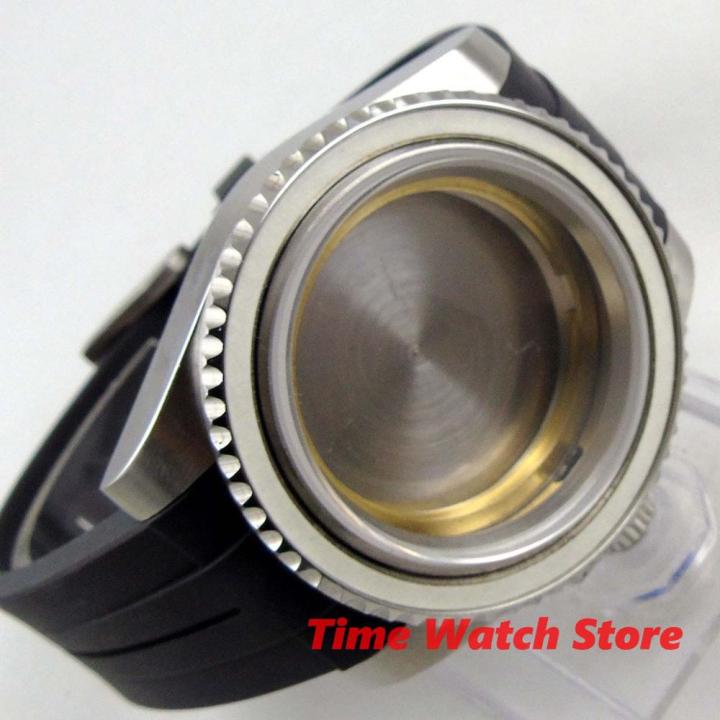 40mm-watch-case-sapphire-glass-stainless-steel-with-rubber-strap-fit-eta-2824-miyota-8215-dg-2813-3804-movement-c154