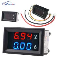 ♛◆ DC 100V 10A Voltmeter Digital Voltmeter Ammeter Blue Red LED Amp Dual Digital Volt Meter Gauge Electromobile Motorcycle Car