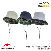 NATUREHIKE HT08 OUTDOOR UV PROTECTION FISHERMAN HAT หมวกบัคเก็ต ป้องกันแสง UV ระบายอากาศดี แห้งเร็ว พกง่าย