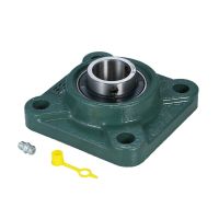 1 Inch 4 Bolts Pillow Block Square Flange Bearing UCF205-16 with Bearing Steel and Cast Iron Housing Furniture Protectors Replacement Parts