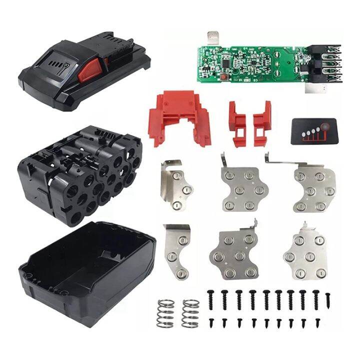 15X21700 LithiumIon Battery Case Replacement Repair PCB Charge