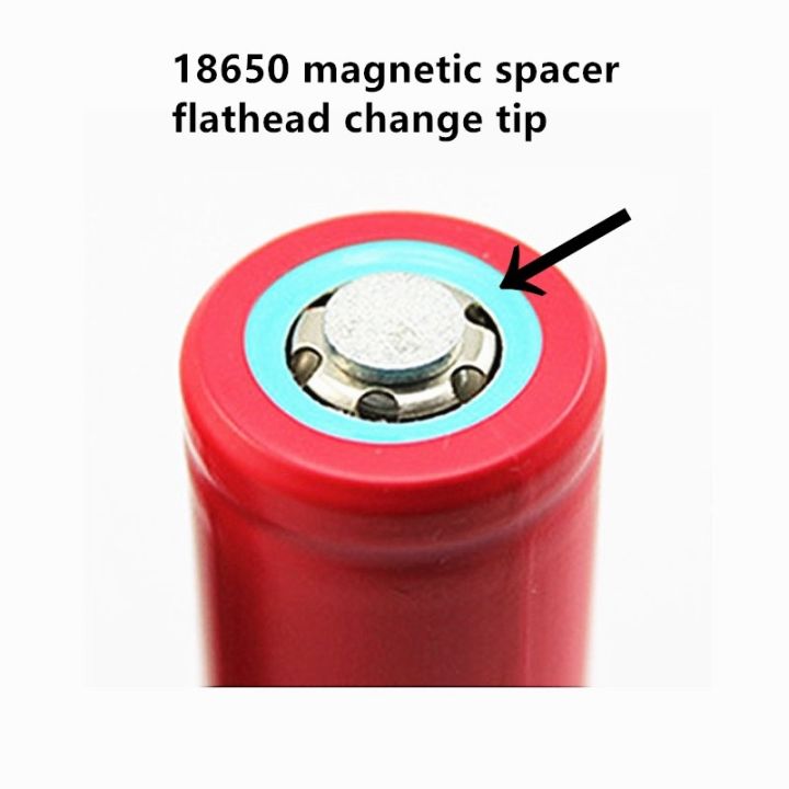 haotao-hardware-18650ปะเก็นปลายแบนกลายเป็นชิ้นแม่เหล็กที่แข็งแกร่งแม่เหล็กขนาดเล็กไฟฉายแบตเตอรี่-spacer