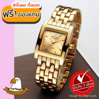 AMERICA EAGLE นาฬิกาข้อมือผู้หญิง สายสแตนเลส รุ่น AE014G - Gold/Gold