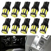 10Pcs 10Led 7020 SMD 194 Wedge Reverse Instrument Panel Lamp Bulbs Clearance Bulb