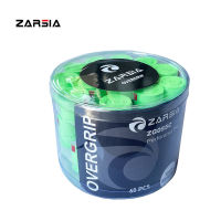 60Pcs ใหม่ Green ZARSIA Perforated ไม้เทนนิส Overgrips,Sticky Badminton Grips Padal Racket Grips แบดมินตัน