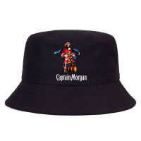 Summer Reversible Captain Morgan Bucket Hat Unisex Cool Cotton Fisherman Cap Daily Wear and Outdoor Activities for Men and Boys2023