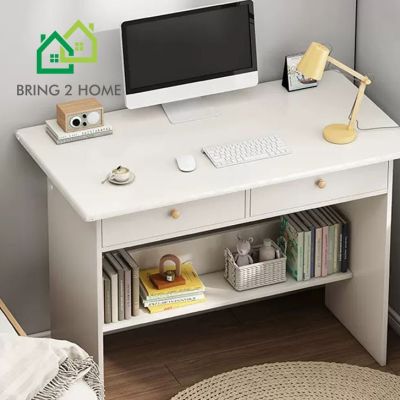 Bring 2 Home โต๊ะคอมพิวเตอร์ โต๊ะเขียนหนังสือ พร้อมลิ้นชัก โต๊ะทำงาน ชุดเฟอร์นิเจอร์ห้องทำงาน 📚📖📚