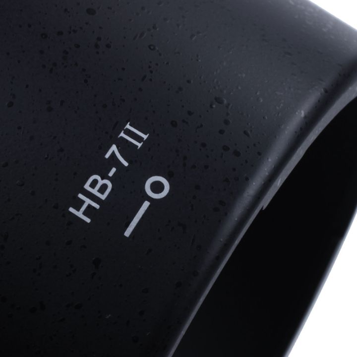 2x-hb-7-ii-plastic-petal-lens-hood-for-nikon-af-nikkor-80-200mm-f-2-8d-ed-lens-black
