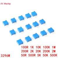 ☞☎○ 100pcs 3296W 3296 1K 2K 5K 10K 20K 50K 100K 200K 500K 1M 2M 50R 100R 200R 500R 103 104 105 503 Trimpot Trimmer Potentiometer