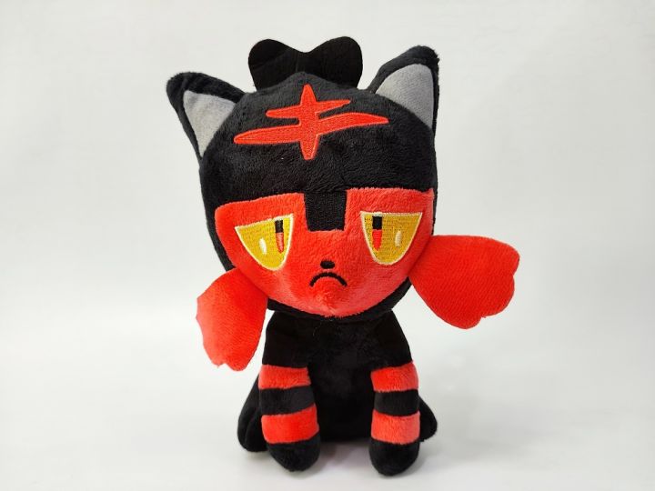 ภาพเคลื่อนไหวโปเกมอน-litten-ของเล่นตุ๊กตาของเล่นสำหรับเด็กตุ๊กตานุ่มยัดไส้