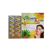 Vitamin E 400 làm đẹp da, sáng da ngăn ngừa nếp nhăn, tái tạo tế bào da