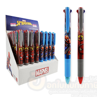 ปากกา 4in1 ปากกาลูกลื่น ลาย Spider Man ลายลิขสิทธิ์ SM-5512A ขนาด 0.7mm. จำนวน 1ด้าม พร้อมส่ง