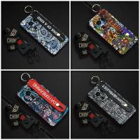 Anti-knock cartoon Phone Case For OPPO Find X6 Pro Anti-dust Original Wristband Shockproof Soft Case Graffiti Kickstand