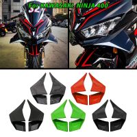 NEW Motorcycle Parts Side Downforce Naked Spoilers Winglet Fixed Wing Winglet Fairing Wing For Kawasaki Ninja 400 Accessory