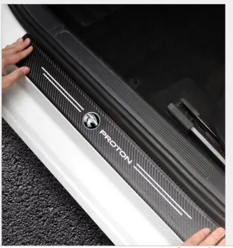 Shop Proton Universal 3d Carbon Brazing Car Pedal Stickers Sill Scuff Anti  online - Dec 2023