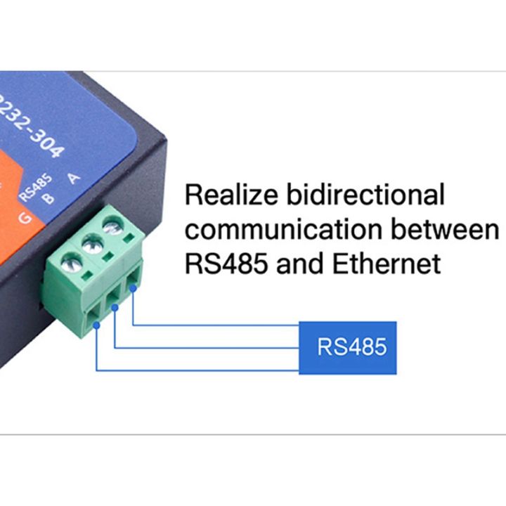 1-pcs-modbus-serial-port-rs485-to-ethernet-converter-module-adapter-usr-tcp232-304-data-transmission-dhcp-dns-supported