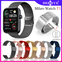 สาย Mibro Watch T1 สายนาฬิกาข้อมือ โลหะสเตนเลส แม่เหล็ก แบบเปลี่ยน สําหรับ Mibro Watch T1 smart Watch