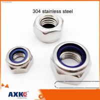 ❒ 50pcs M2 M2.5 M3 M3.5 M4 M5 M6 304 Stainless Steel Black Steel Zinc-plated Hex Nylon Insert Lock Nut Self-locking Nylock Locknut