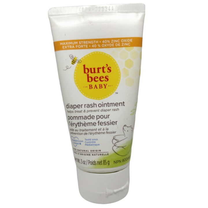 Burt's Bees Baby Diaper Rash Ointment 100 Natural Origin 3 Oz (85g