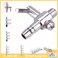 【SHZTGM】 ร้อน1PC ด้ายสแตนเลส Aquarium Air Flow distributor LEVER Control Valve