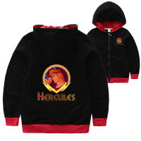 Hercules Hoodies แจ็คเก็ตสำหรับวัยรุ่นเด็กหญิงเด็กชาย2022เด็กใหม่แฟชั่นการ์ตูนใบไม้ร่วงใบไม้ผลิพิมพ์แขนยาว Zipper Hooded Cardigan เสื้อแจ็คเก็ตลำลอง Top 5101 0000