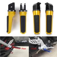 Motorcycle Rear Front Footpeg Footrests Foot Pegs for Yamaha MT-07 2014-2016 MT-09 2013-2019 XSR700 2017-2019 XSR900 FZ6