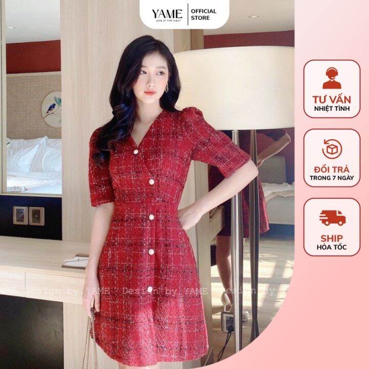 Dạ tweed là gì Top 20 mẫu váy đầm dạ tweed set dạ tweed sang chảnh   Cardina